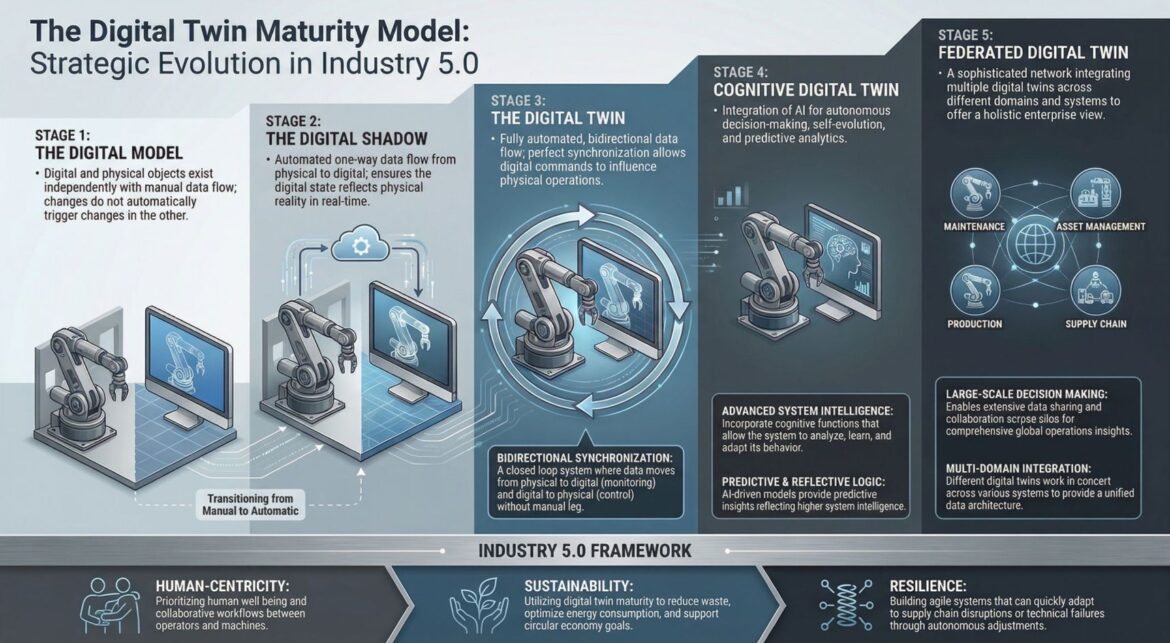 The Digital Twin Maturity Model: Strategic Evolution in Industry 5.0
