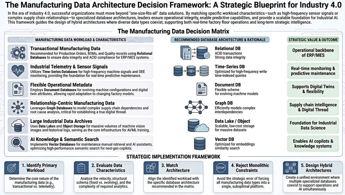 𝗧𝗵𝗲 𝗠𝗮𝗻𝘂𝗳𝗮𝗰𝘁𝘂𝗿𝗶𝗻𝗴 𝗗𝗮𝘁𝗮 𝗔𝗿𝗰𝗵𝗶𝘁𝗲𝗰𝘁𝘂𝗿𝗲 𝗗𝗲𝗰𝗶𝘀𝗶𝗼𝗻 𝗙𝗿𝗮𝗺𝗲𝘄𝗼𝗿𝗸