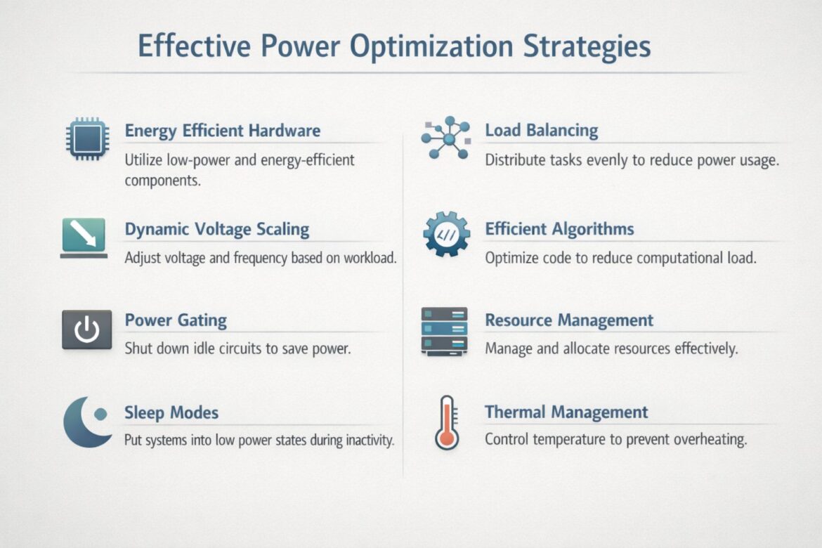 Effective Power Optimization Strategies in IoT