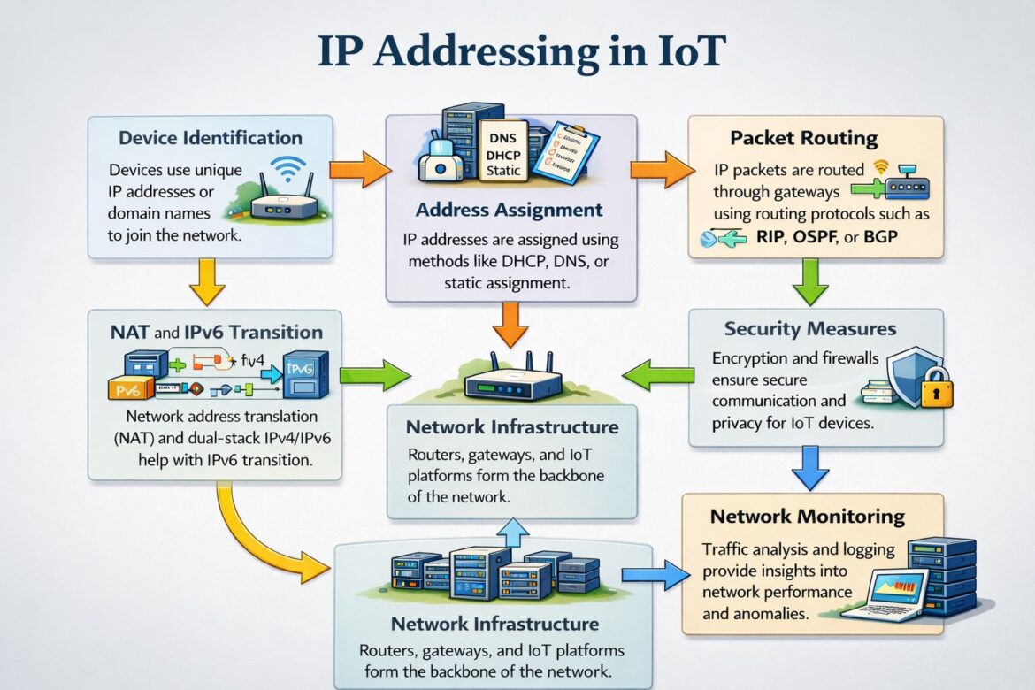 IP Addressing in IoT The Foundation of Scalable Connectivity