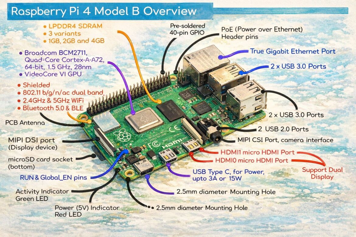 Raspberry Pi 4 Model B – Small Board, Massive Possibilities