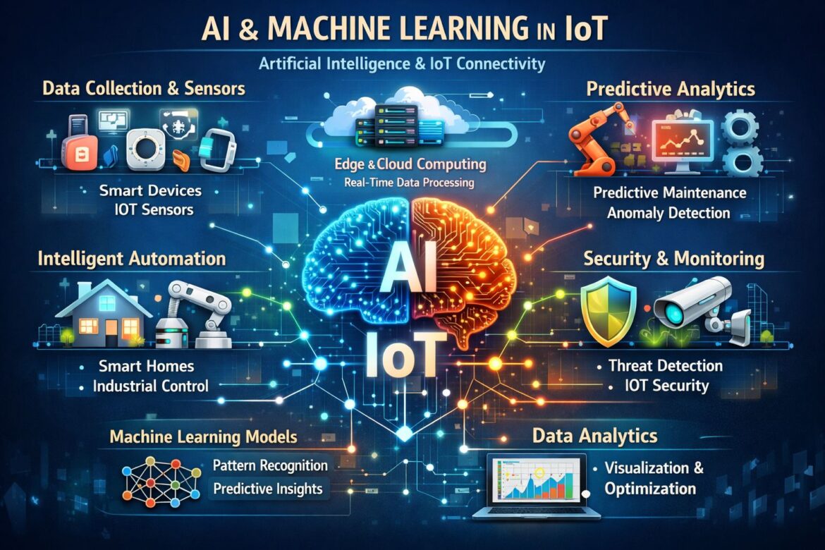 Role of Artificial Intelligence (AI) and Machine Learning (ML) in IoT